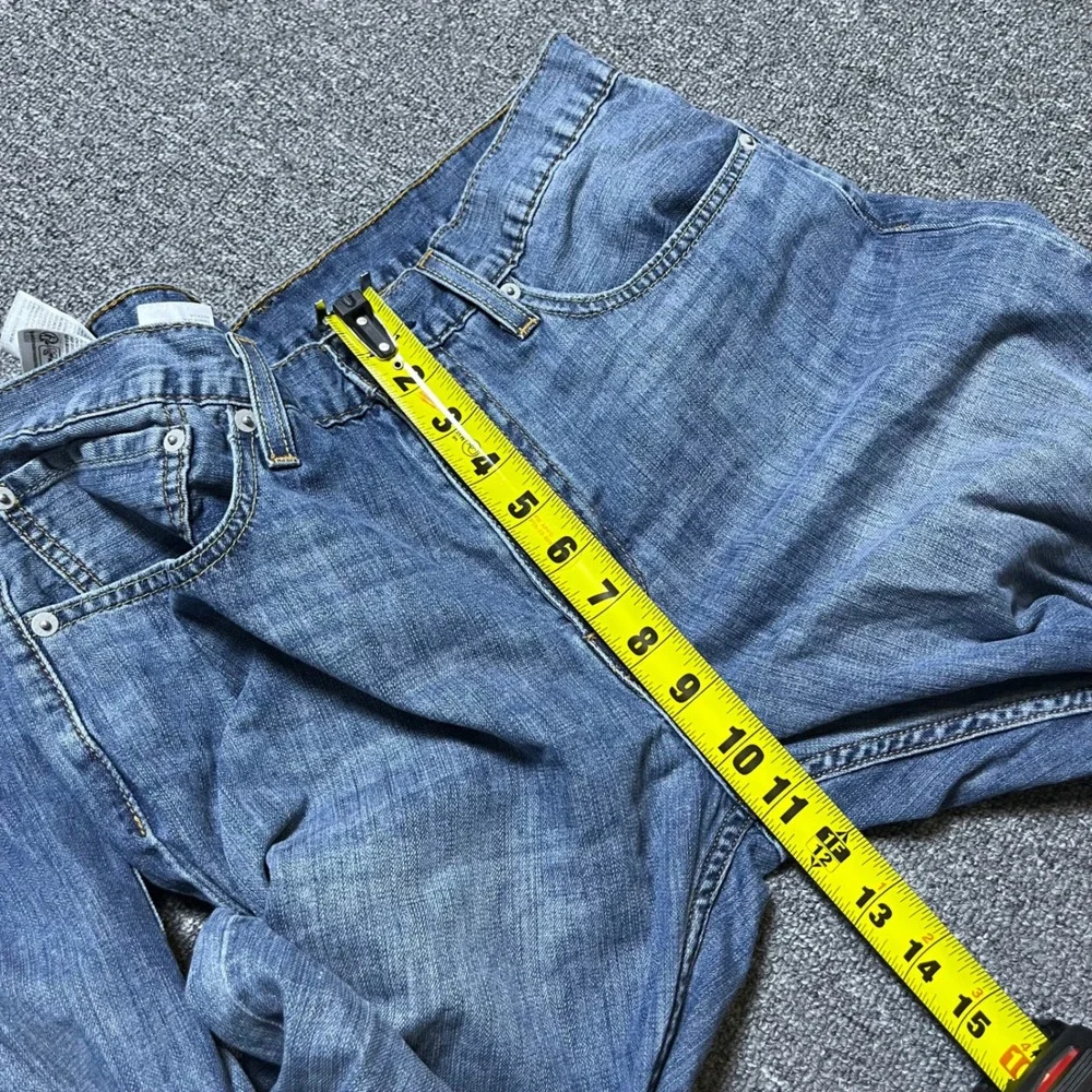 Levi's 527 Bootcut Jeans 34x32 Blue Denim Baggy Y2K Skater